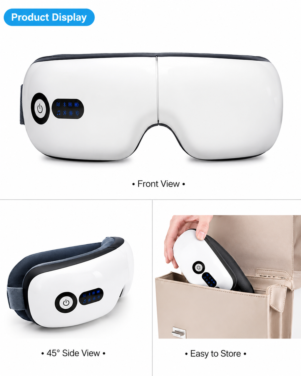 Intelligent Eye Care Massager – 4D Smart Airbag Eye Massage Device